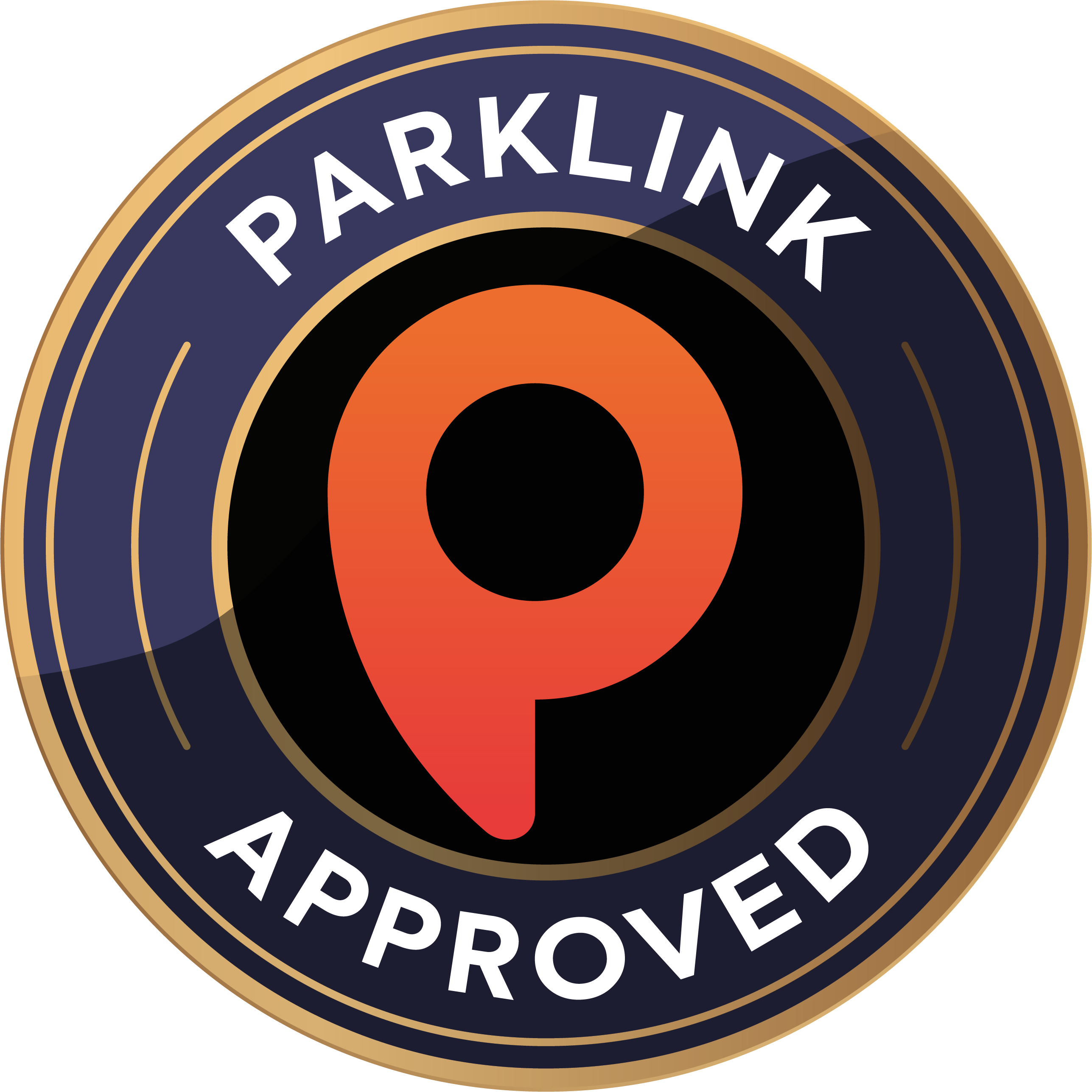 Parklink Approved Badge